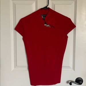 Red Asian inspired top!♥️